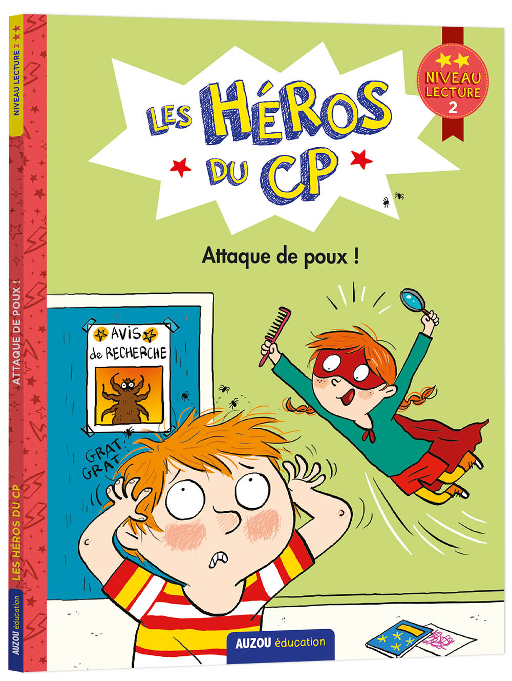 LES HEROS DU CP - ATTAQUE DES POUX ! NIV 2 LES HEROS DU CP - ATTAQUE DES POUX ! NIV 2